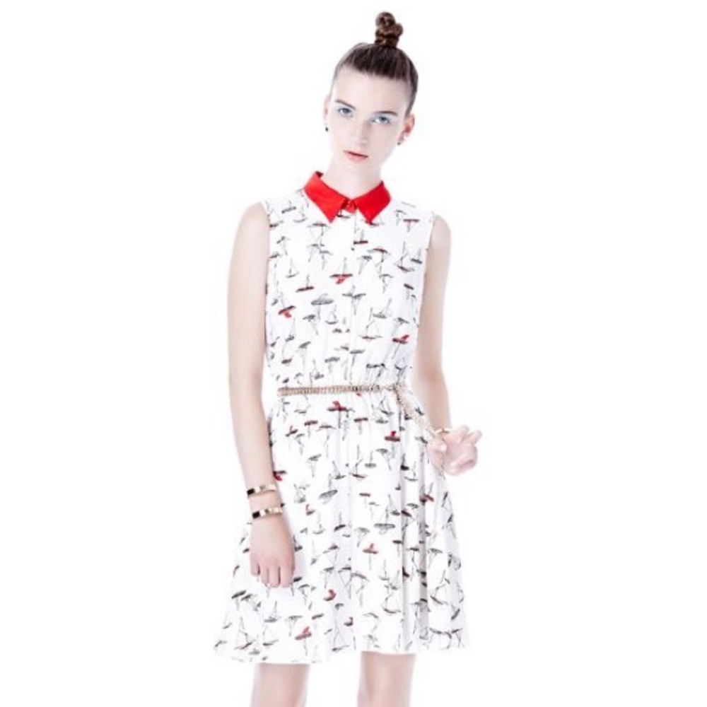 Designer Eve Gravel Dress XS